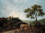 Richard Wilson The Temple of the Sybil and the Campagna, Sweden oil painting artist